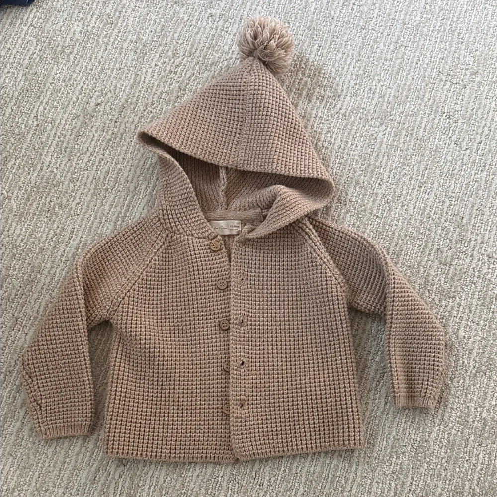 Rylee + Cru Knit Cardigan in Cream